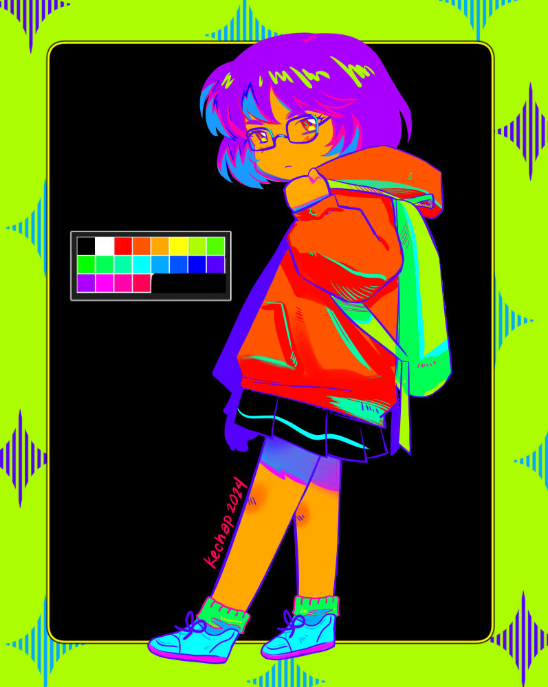 IbisPaint color palette challenge